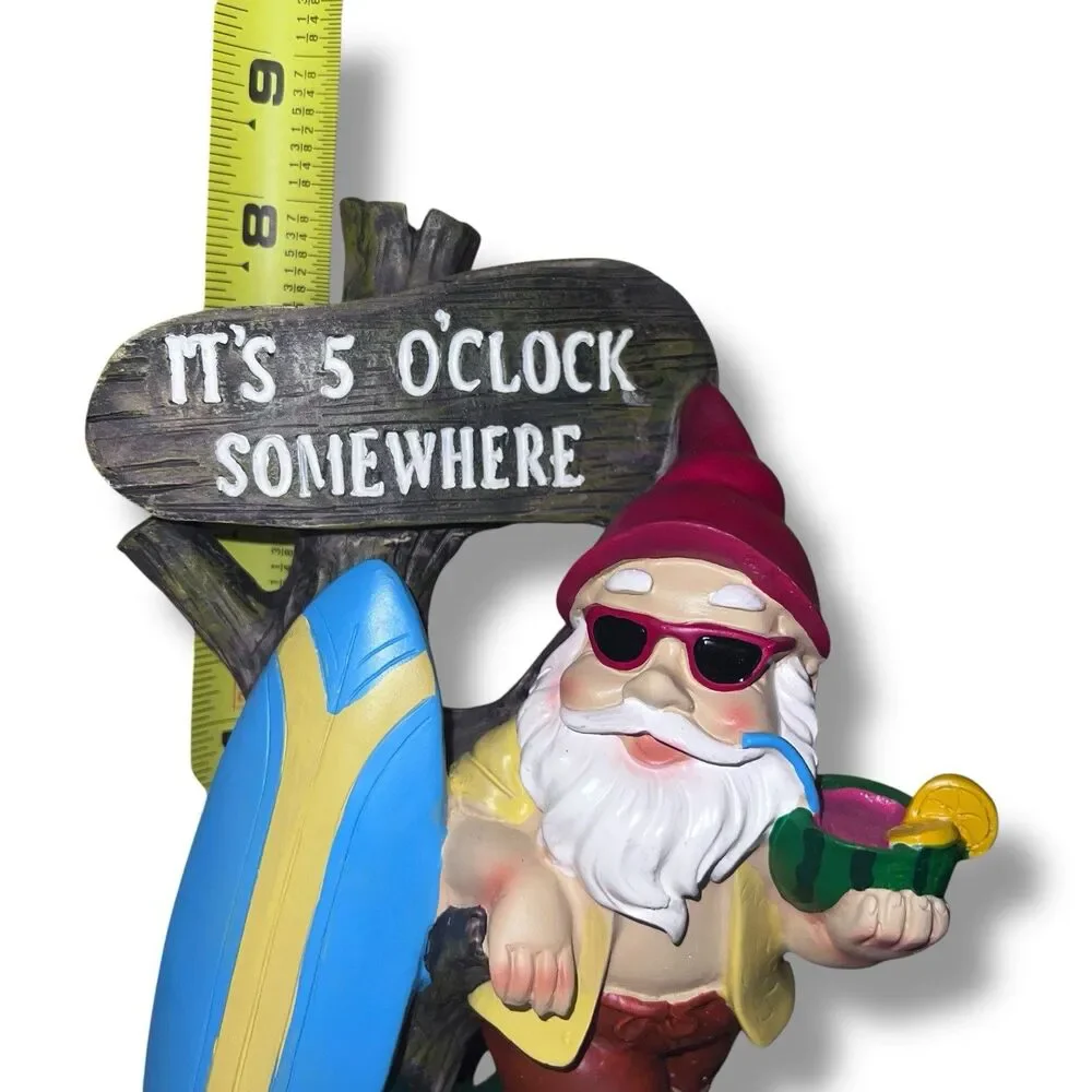 It's‎ 5 O'Clock Somewhere Garden Gnome